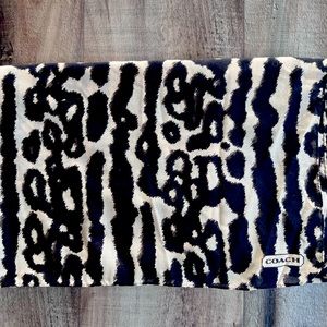 Coach Leopard Print Scarf